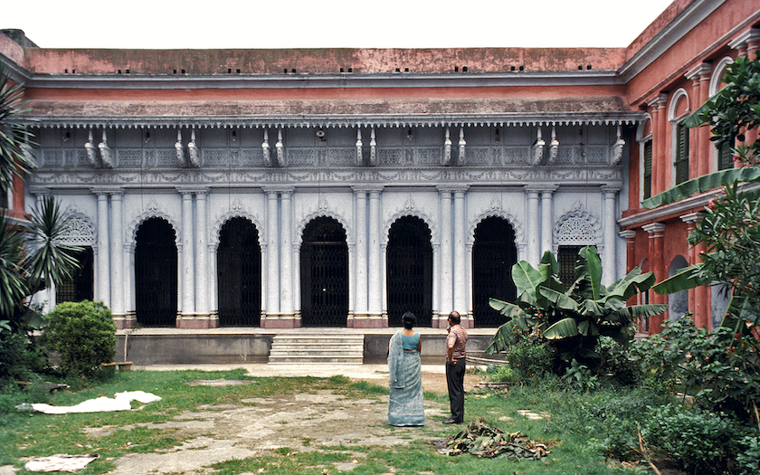 Courtyard in Shobha Bazaar Rajbari.